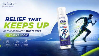 Shrivedik active pain relief spray