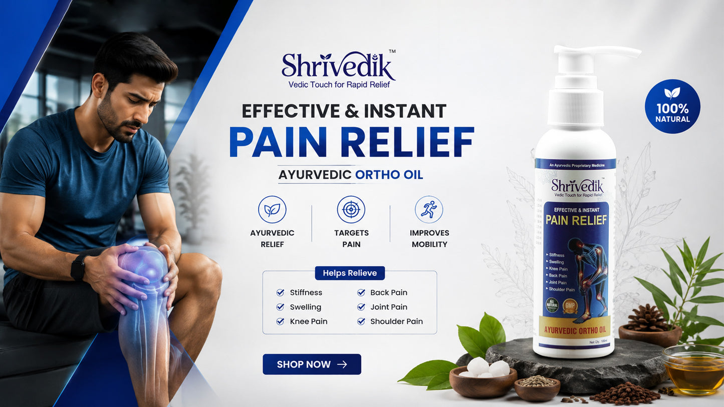 Shrivedik active pain relief spray