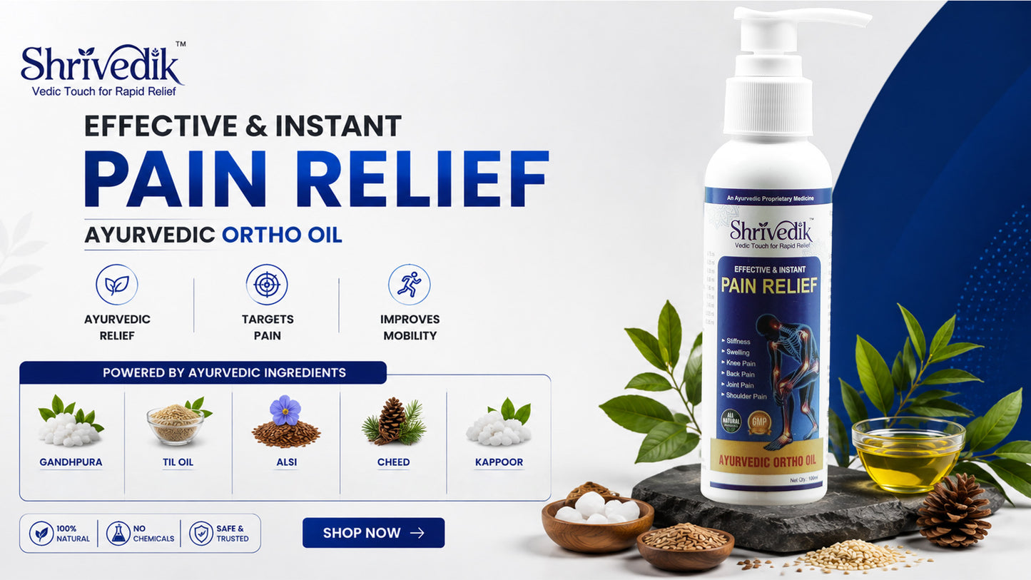 Shrivedik active pain relief spray